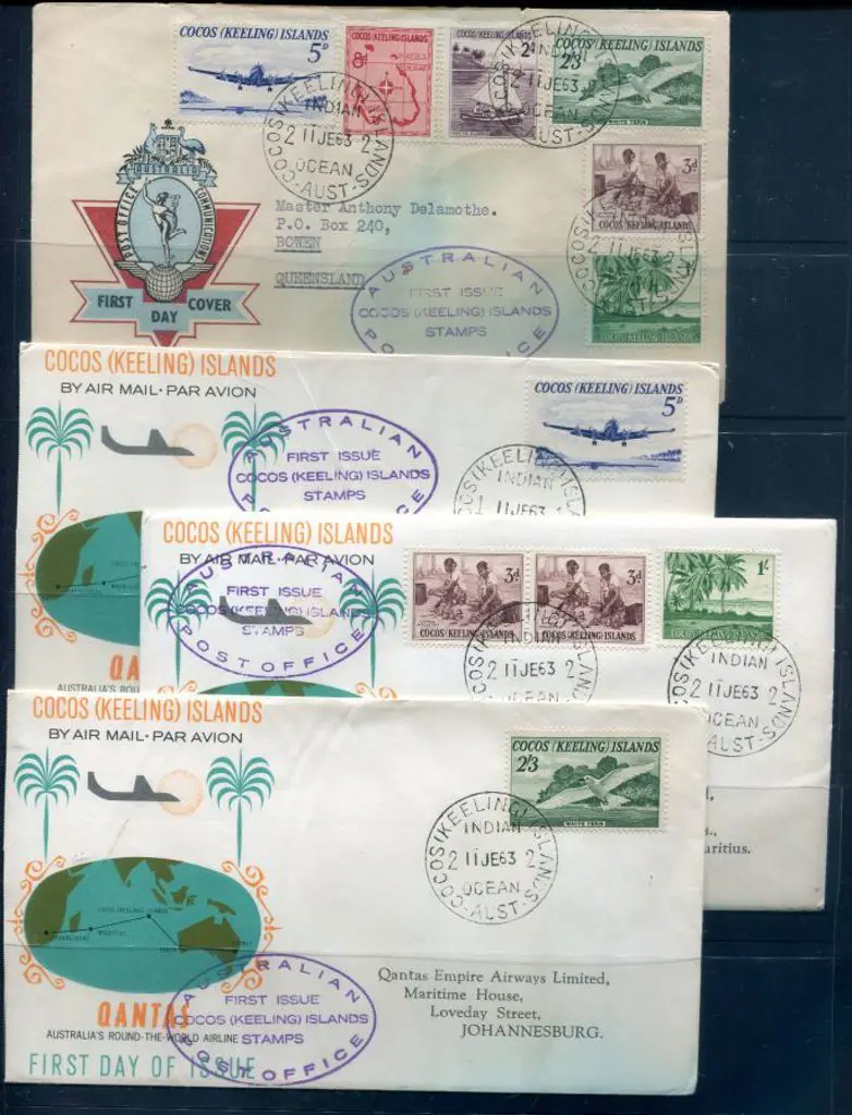 1963 (11th June) Defin set of 6 to 2/3d on APO FDC ... Image 1++