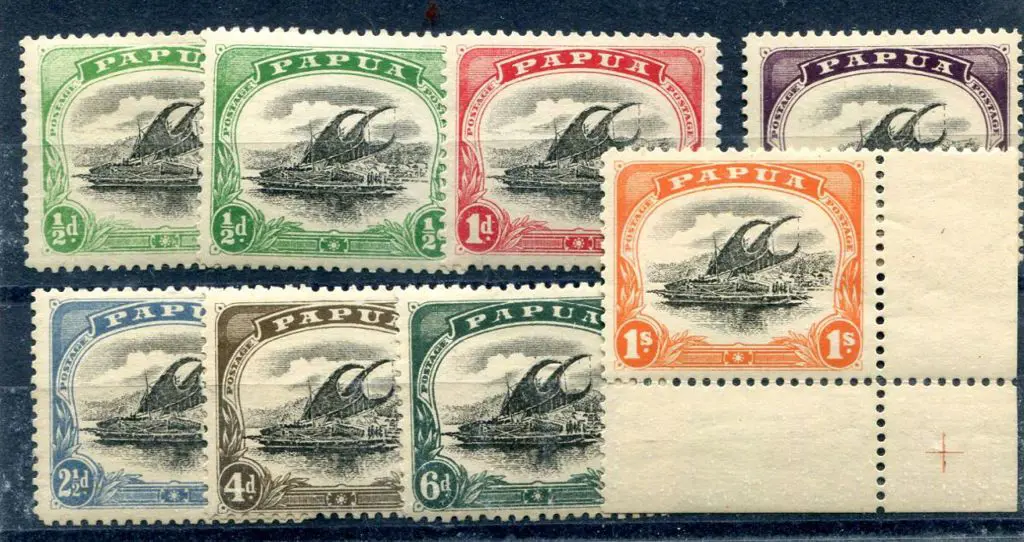 1907/10 ½d to 1/- Lakatoi wmk sideways, perf 11 ... Image 1++