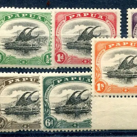 1907/10 ½d to 1/- Lakatoi wmk sideways, perf 11 ...