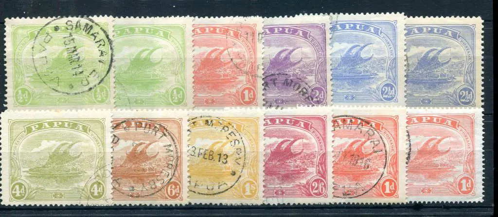 1911/15 Lakatoi monocolours to 2/6d incl shade ... Image 1++
