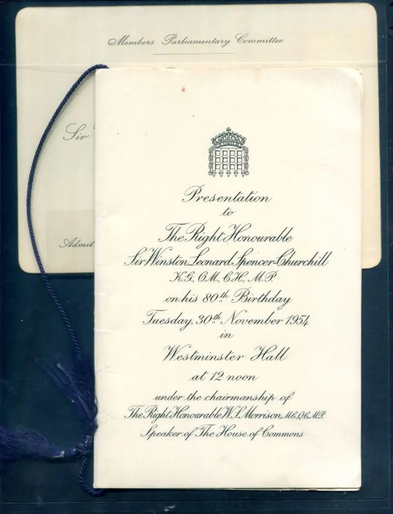 1954 (30th Nov) "Presentation to the Right ... Image 1++