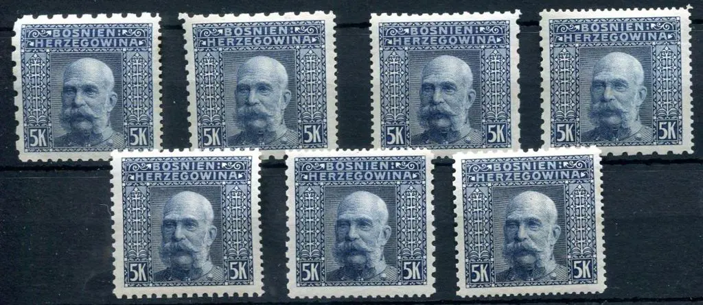 Bosnia & Herzegovinia 1906 5k Francis Joseph with ... Image 1++