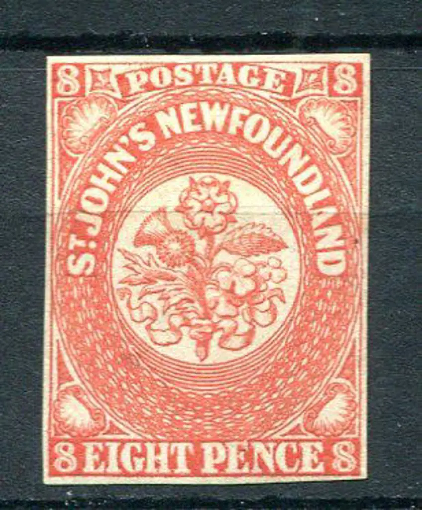 Canada - Newfoundland 1857/64 8d scarlet-vermilion ... Image 1++
