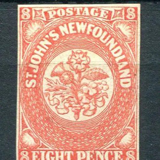 Canada - Newfoundland 1857/64 8d scarlet-vermilion ...
