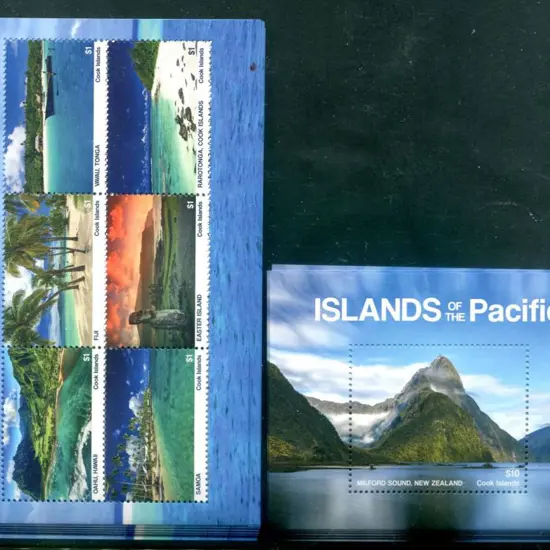 Cook Island 2019 $6 & $10 Islands of the Pacific ...