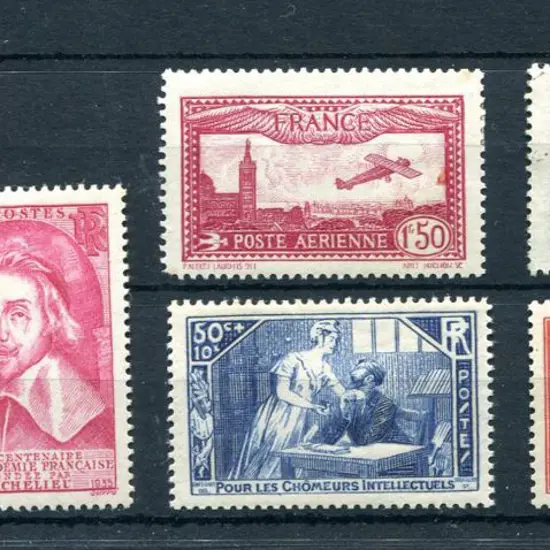 France 1930 Airs, 1935 St Trophine, Richelieu & ...