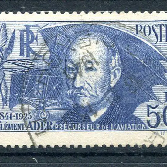 France 1938 50f Ader. Fine used. SG 612a, Cat. £95