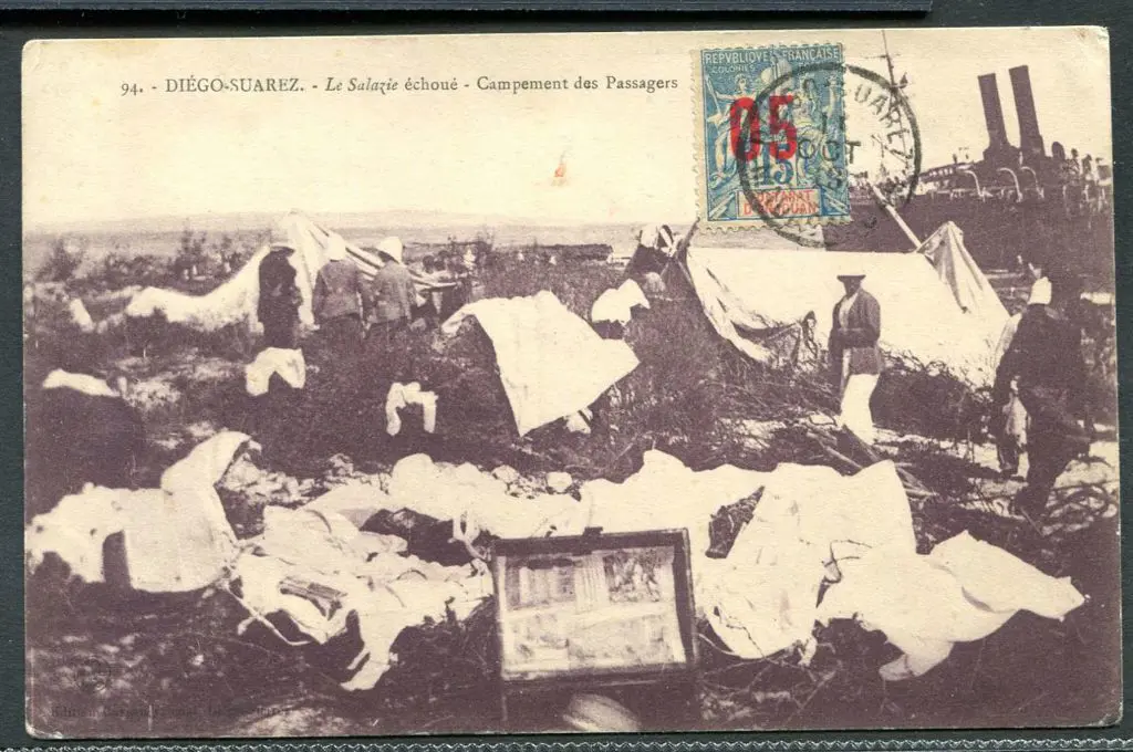 French Colonies - Anjouan 1913 (11th Oct) ... Image 1++