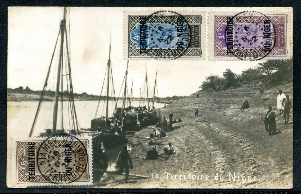 French Colonies - Niger 1922 (16th Nov) ... Image 1++