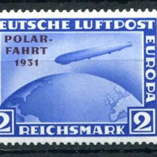 Germany 1931 Zeppelin Polar Flight set of 3. ...
