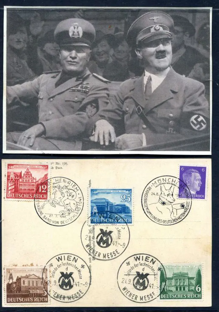 Germany 1941 (21st Aug) Third Reich issues x 5 ... Image 1++