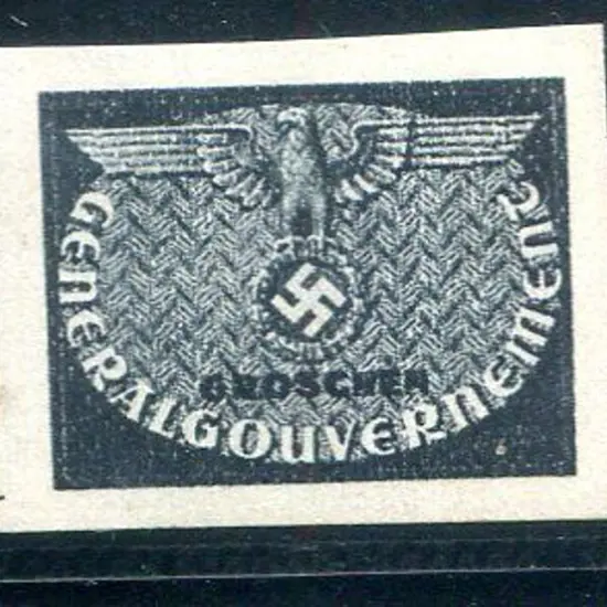 German Occ of Poland 1940 "General Gouvernment" ...