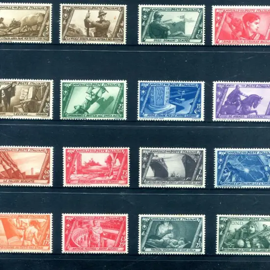 Italy 1932 March on Rome Postage set of 16. Tone ...