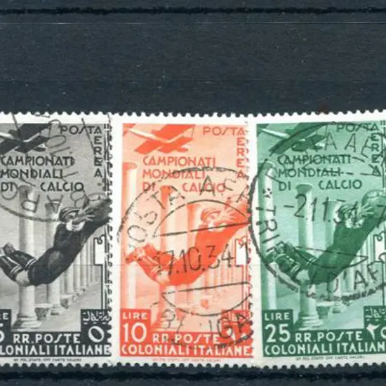 Italian Colonies 1934 World Football Championship ...