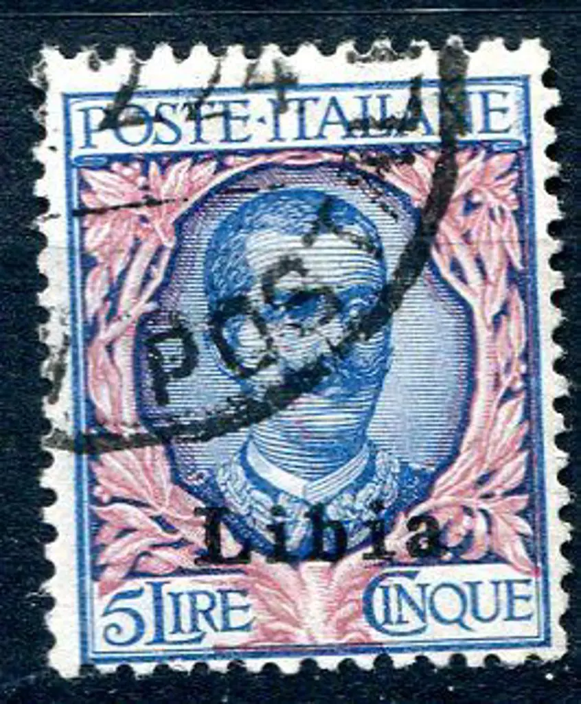 Italian Colonies - Libya 1912/15 5l Italy ovptd ... Image 1++