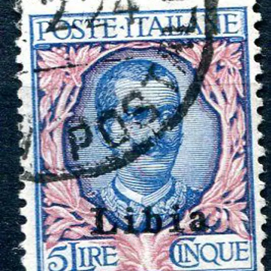 Italian Colonies - Libya 1912/15 5l Italy ovptd ...