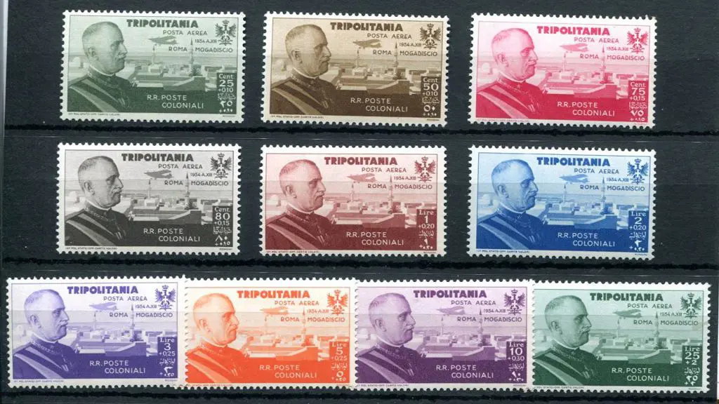 Italian Colonies - Tripolitania 1934 ... Image 1++