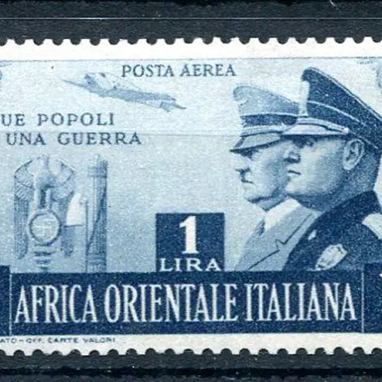 Italian East Africa 1941 1l Italy-Germany ...