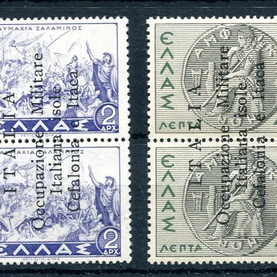 Italian Occ of Cephalonia & Ithaca 1941 2d pair ...
