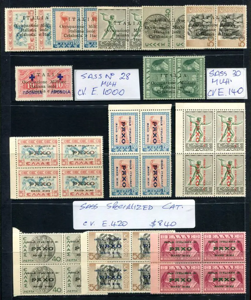 Italian Occ of Cephalonia & Ithaca 1941 Cefalonia ... Image 1++