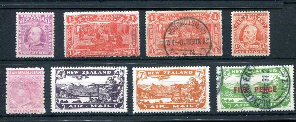 New Zealand 1878 2d rose perf. 12x11½ MLH(Cat. ... Image 1++