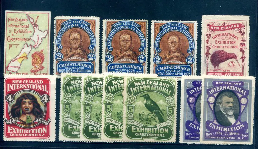 New Zealand 1906/07 Christchurch Exhibition ... Image 1++