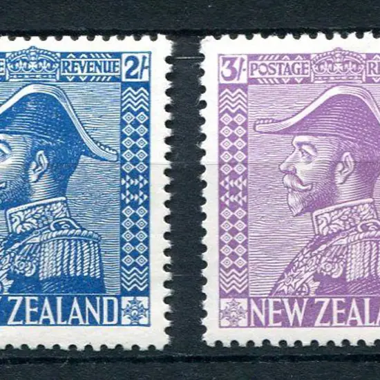 New Zealand 1927 2/- & 3/- Admirals on Cowan ...