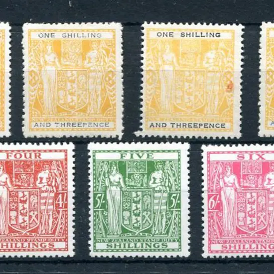 New Zealand 1940/58 Arms, multiple wmk postal ...