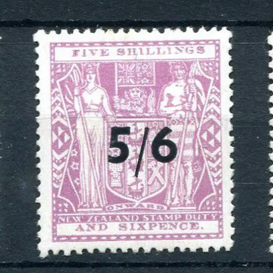 New Zealand 1940/58 3/6d, 5/6d & 11/- surcharges. ...