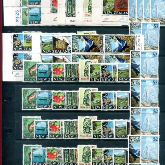 New Zealand 1967/70 Defins set to $2 multicolour ...