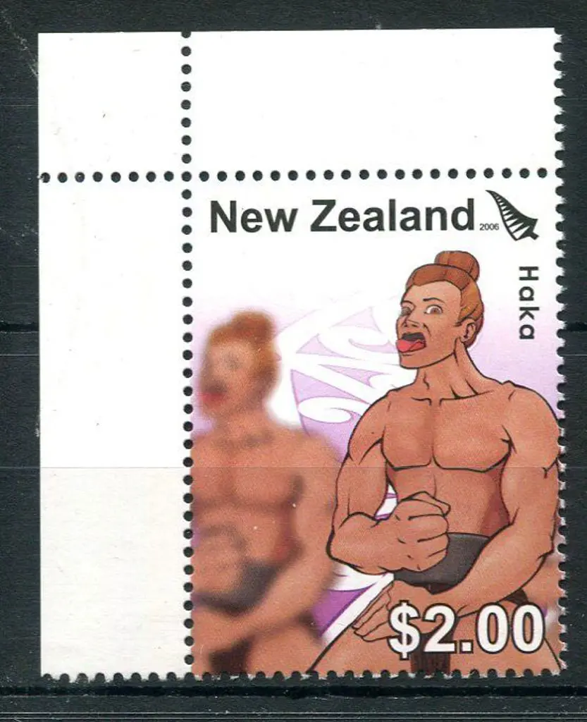 New Zealand 2006 $2.00 "Māori Performing Arts" top ... Image 1++