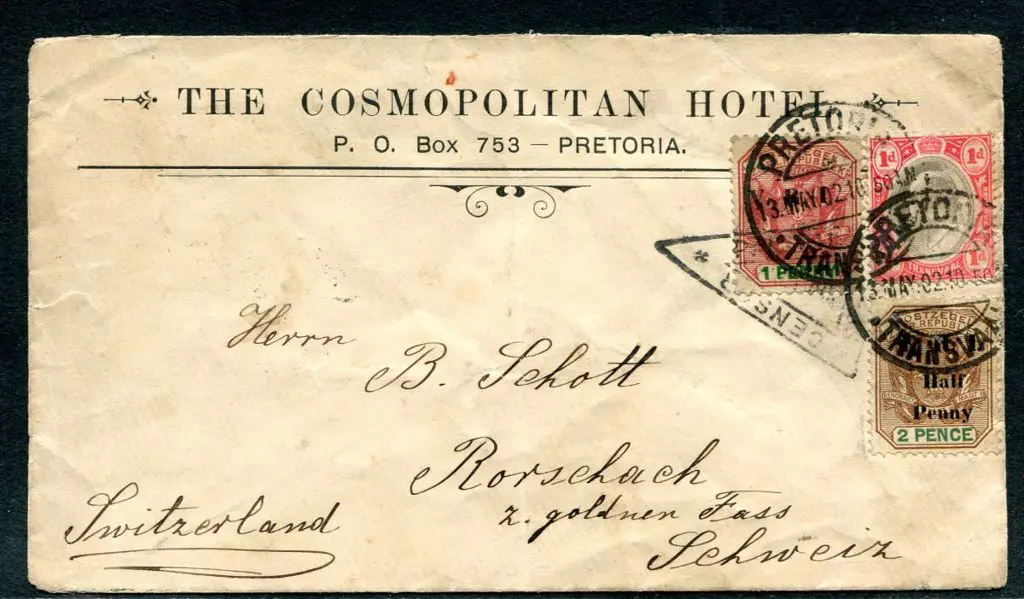 South Africa - Boer War 1902 (13th May) Censored ... Image 1++