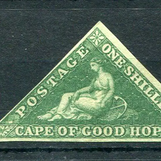 South Africa - Cape of Good Hope 1855/58 1/- deep ...