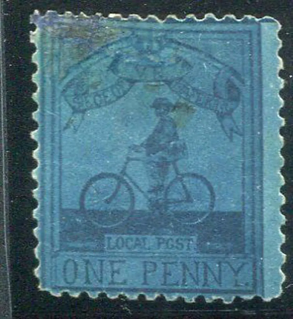 South Africa - Mafeking Siege 1900 1d deep blue on ... Image 1++