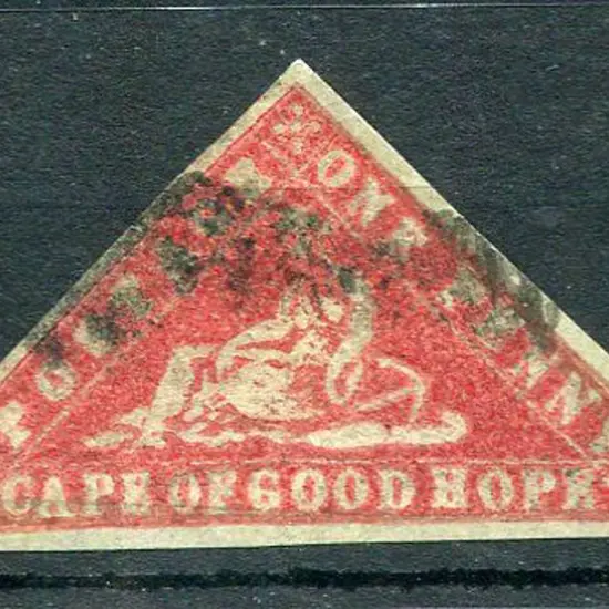 South Africa - Natal 1857 3d embossed in ...