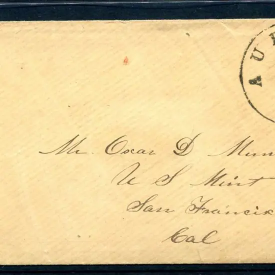 USA 1857/61 10¢ green Washington fine used on San ...