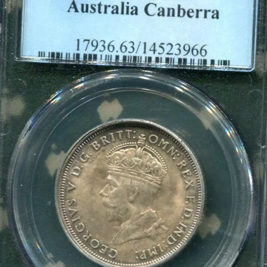 1927 Florin - Canberra. PCGS slabbed MS63.
