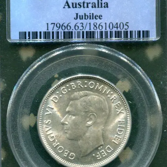 1951 Florin Jubilee. PCGS slabbed MS63.