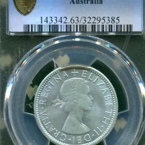 1953 (M) Florin. PCGS slabbed MS63.