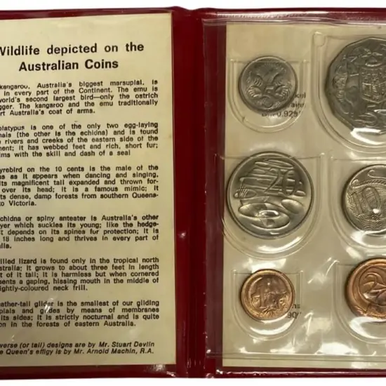 1969, 1970, 1971 & 1972 1c to 50c Unc sets of 6 in ...
