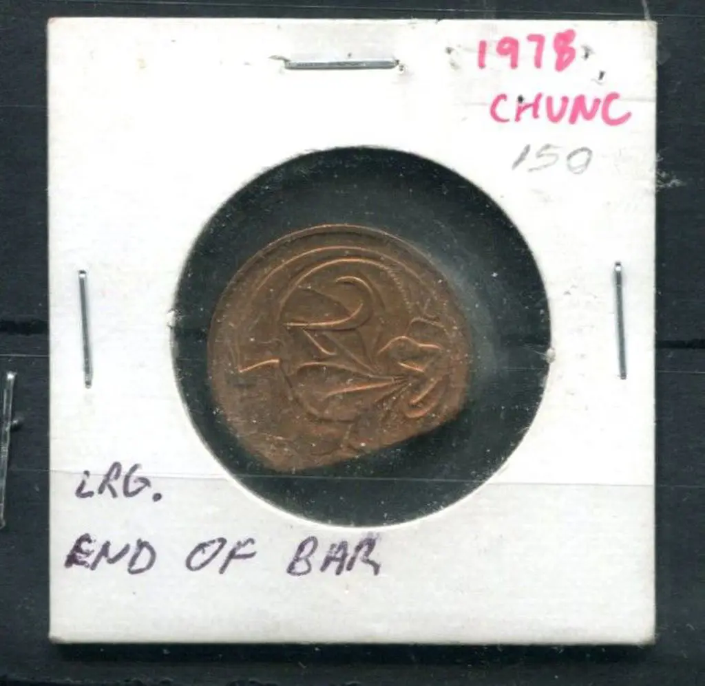 1978 2c Frillneck Lizard "clipped edge". Unc. Image 1++