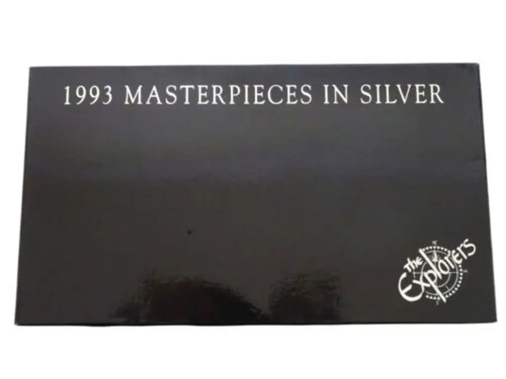 1993 Masterpieces in Silver - The Explorers. Set ... Image 1++