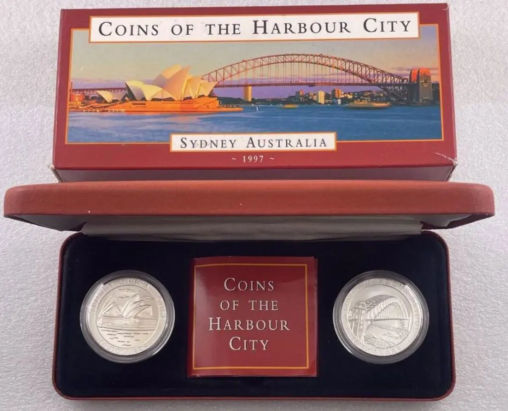 1997, 1998 & 1999 "Coins of the…." series for ... Image 1++