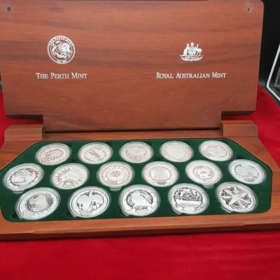 2000 "The Sydney Olympic Silver Coin Collection" ...