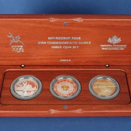 2006 Commonwealth Games $50 tri-colour, $5 City of ...