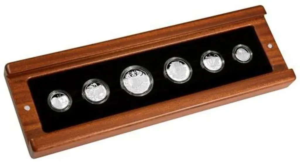 2012 Fine Silver Proof Year Set unopened in shrink ... Image 1++