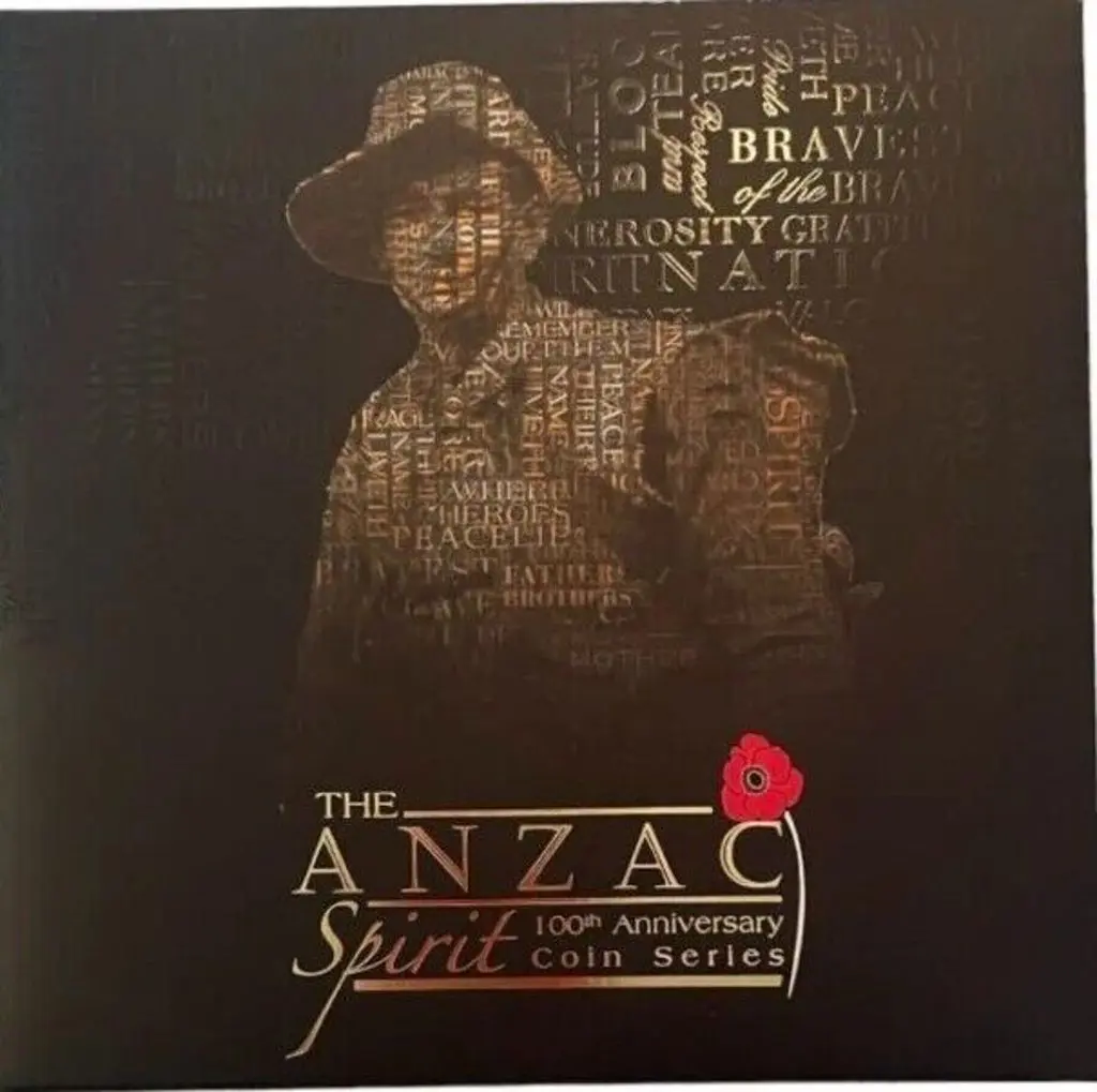 2014-2018 50c "The Anzac Spirit" 100th Anniv Coin ... Image 1++
