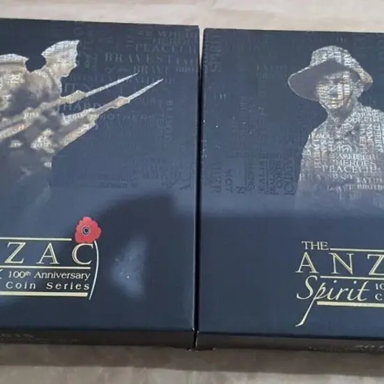 2014-2018 $1 "The Anzac Spirit" 100th Anniv Coin ...