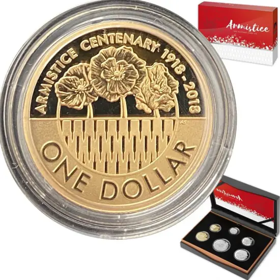 2018 "Armistice One Hundred Year On" Proof set in ...