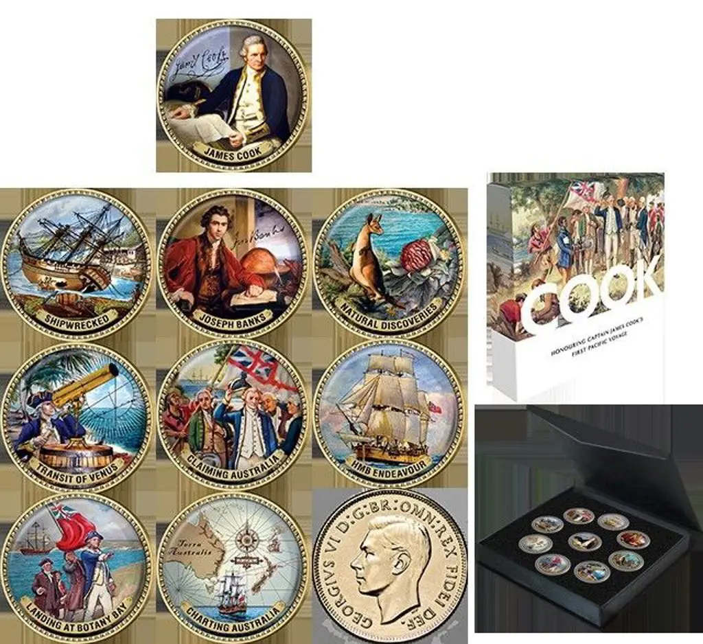2018 Cook's First Pacific Voyage 250th Anniv 24 ... Image 1++